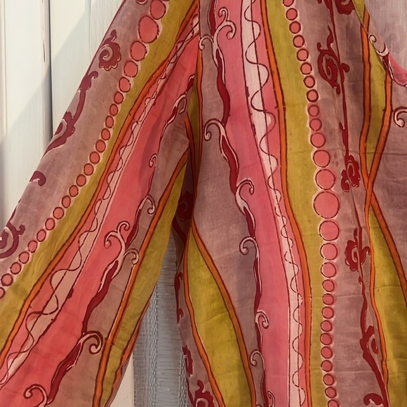 Bell by Alicia Bell popover flounce dress size small - Picture 3 of 10